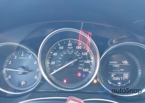 2015 Mazda Cx-5 Grand Touring из США, поврежденный, VIN JM3KE2DY3F0475048